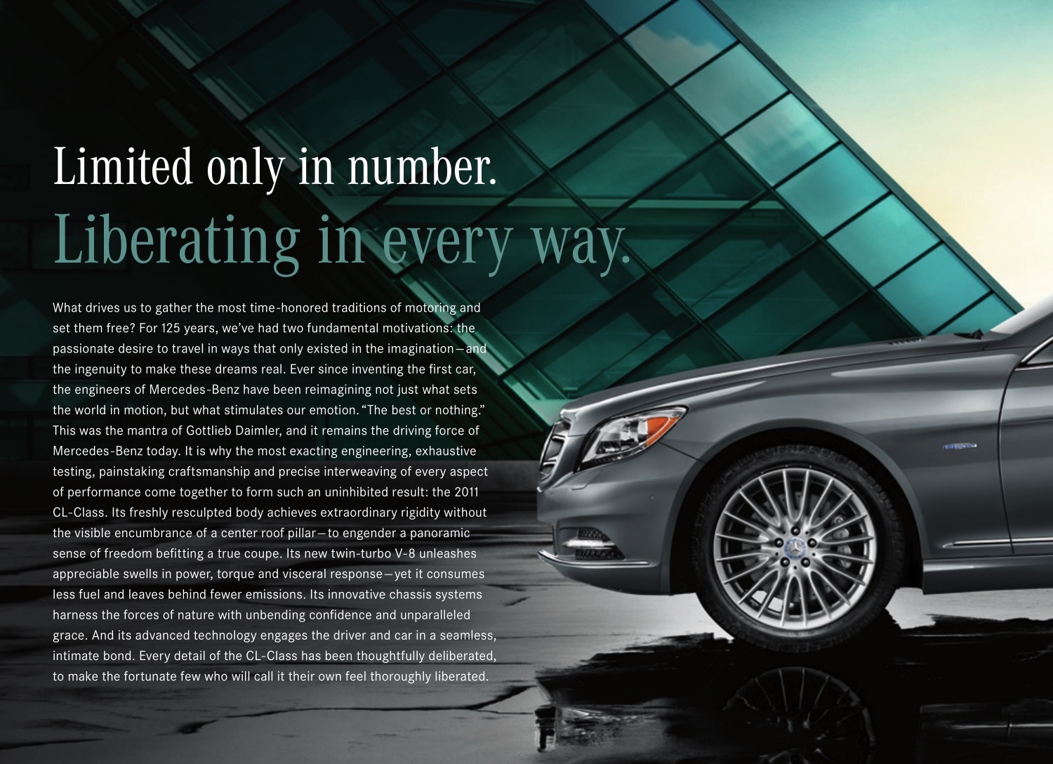 2011 Mercedes-Benz CL-Class Brochure Page 3